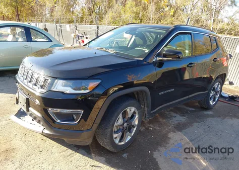 2018 Jeep Compass Limited 4X4 z USA, uszkodzony, nr VIN 3C4NJDCB1JT341547